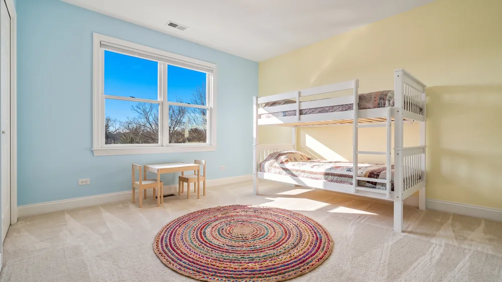 A bright, freshly cleaned home interior